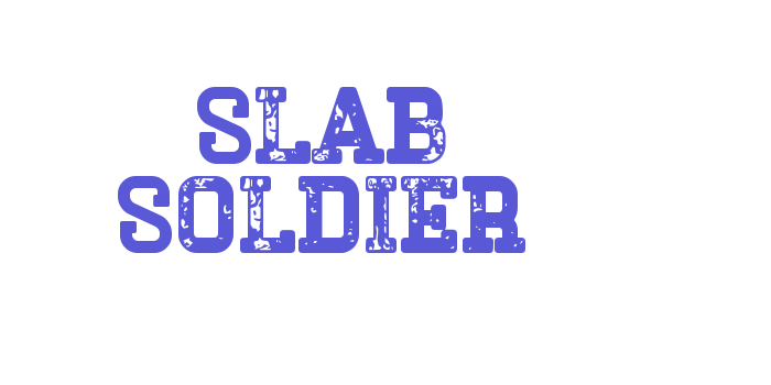 Slab Soldier Font Download