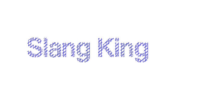 Slang King Font Download