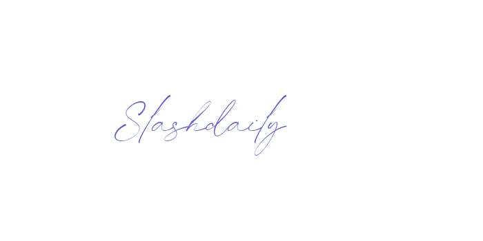 Slashdaily Font Download