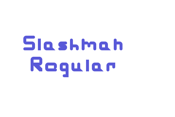 Slashman Regular Font