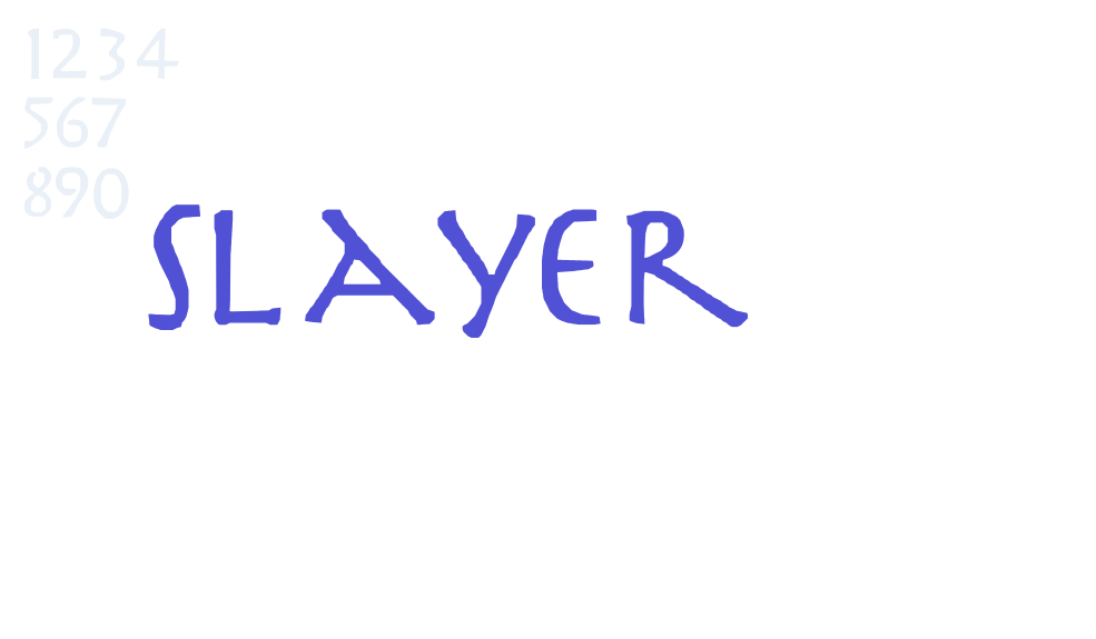 Slayer-font-download