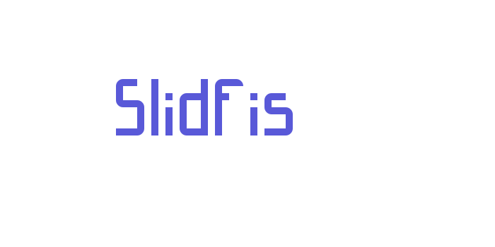 Slidfis Font