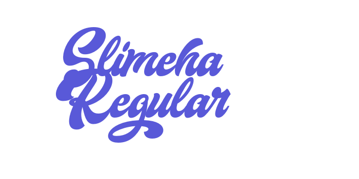 Slimeha Regular Font Download