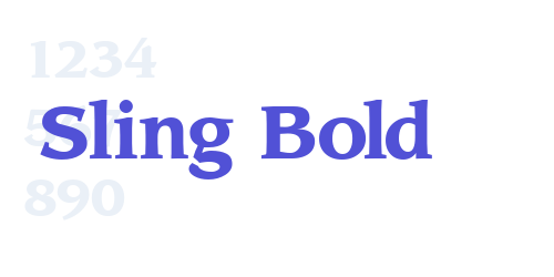 Sling Bold-font-download