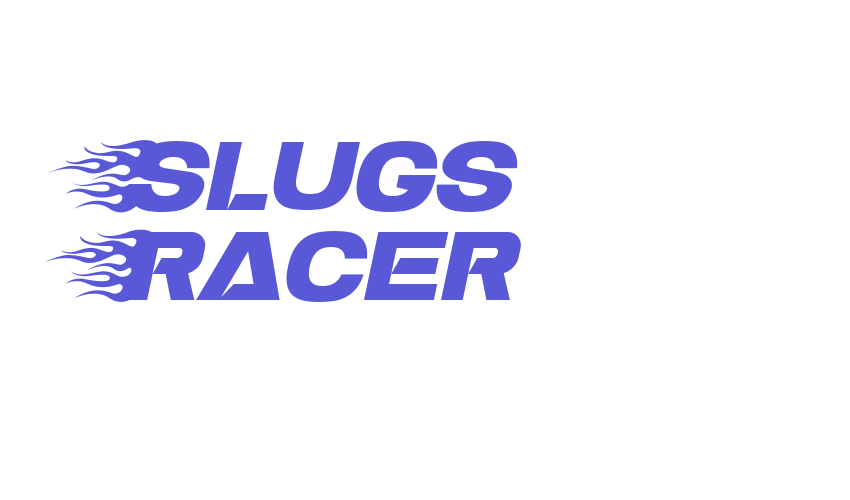 Slugs Racer Font Download