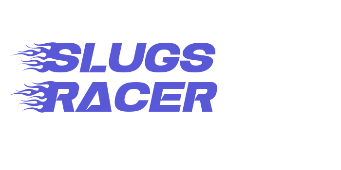 Slugs Racer Font Download