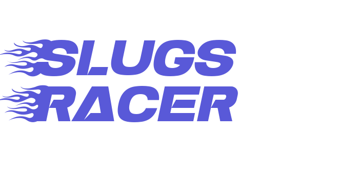 Slugs Racer Font