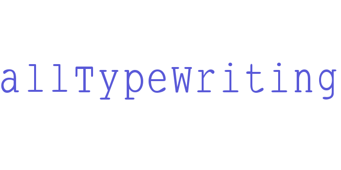 SmallTypeWriting Font Download