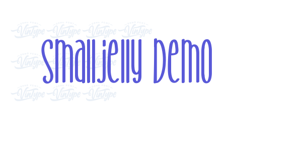 Smalljelly Demo font free