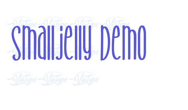 Smalljelly Demo Font