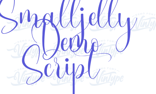 Smalljelly Demo Script Font Download