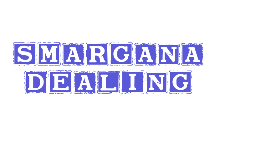 Smargana Dealing Font Download