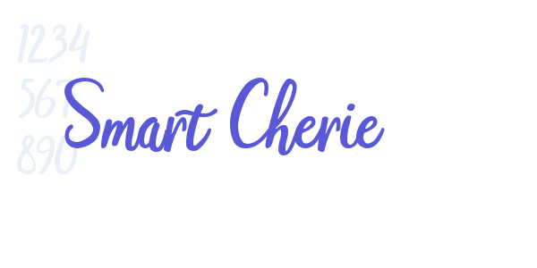 Smart Cherie font free