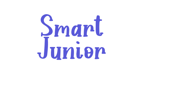 Smart Junior Font