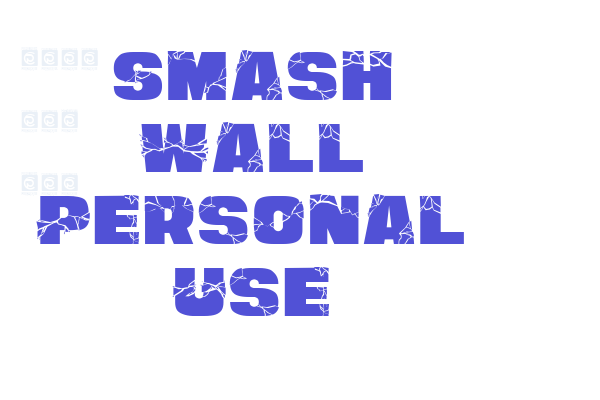Smash Wall Personal Use