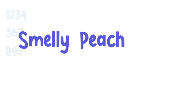 Smelly Peach font free