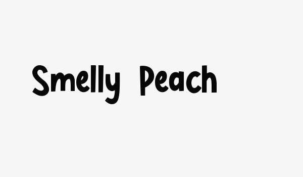 Smelly Peach Font