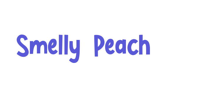 Smelly Peach Font