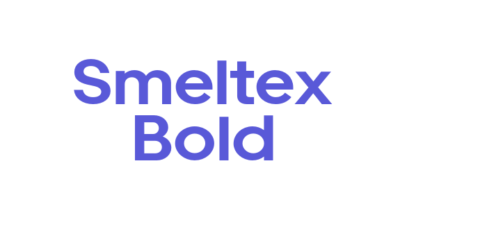 Smeltex Bold Font Download