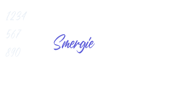 Smergie font free