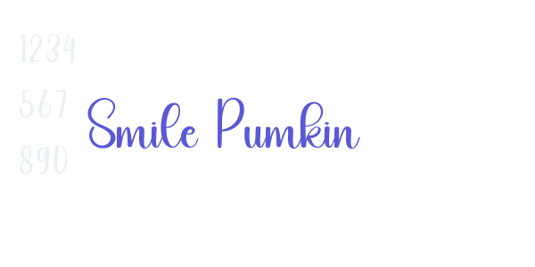 Smile Pumkin font