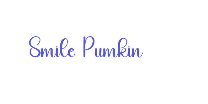 Smile Pumkin Font