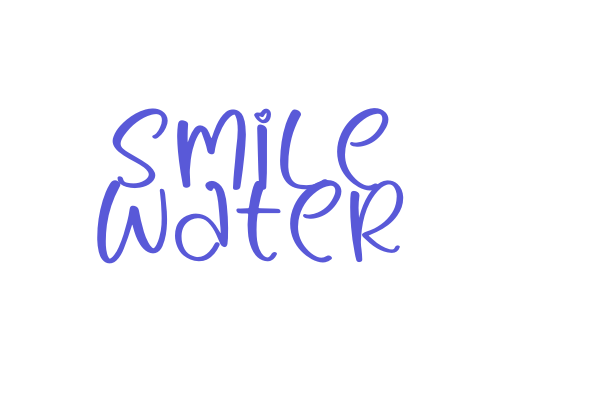 Smile Water Font