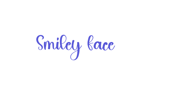 Smiley Face Font Download