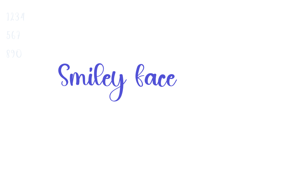 Smiley Face-font-download