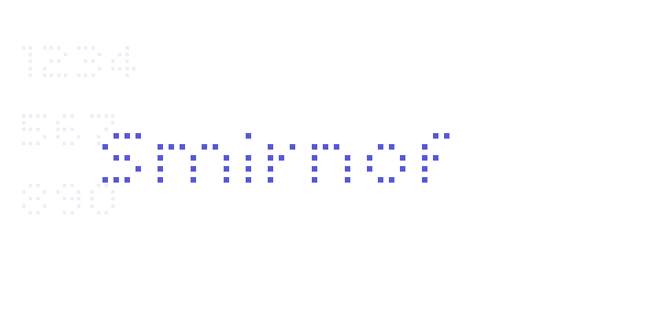 Smirnof font free