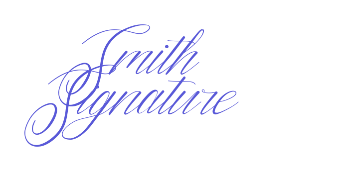 Smith Signature Font Download