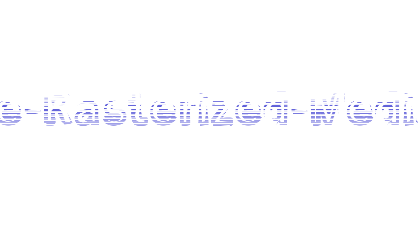 Smoke-Rasterized-Medium Font