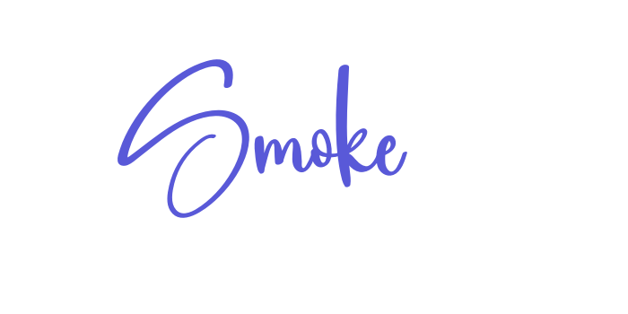 Smoke Font