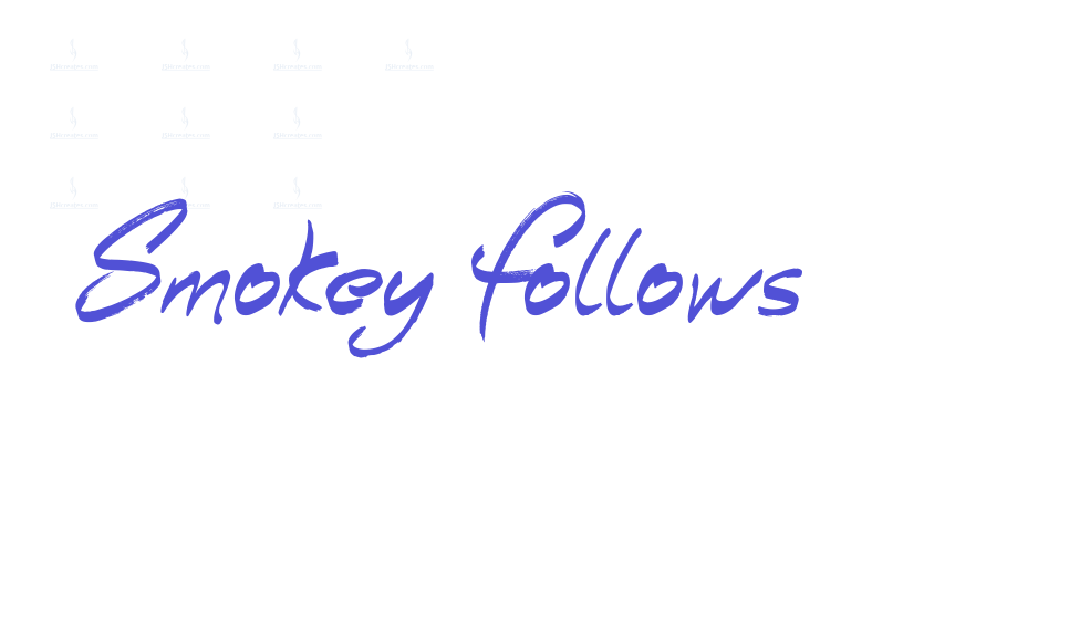 Smokey Follows-font-download