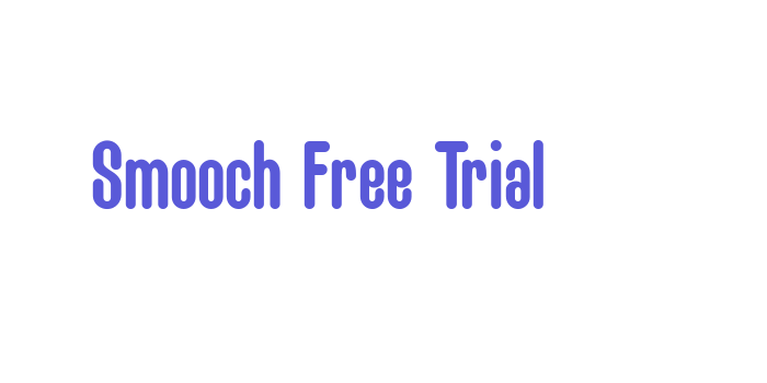 Download Smooch Free Trial Font