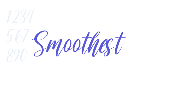 Smoothest font