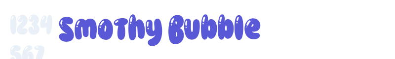 Smothy Bubble font