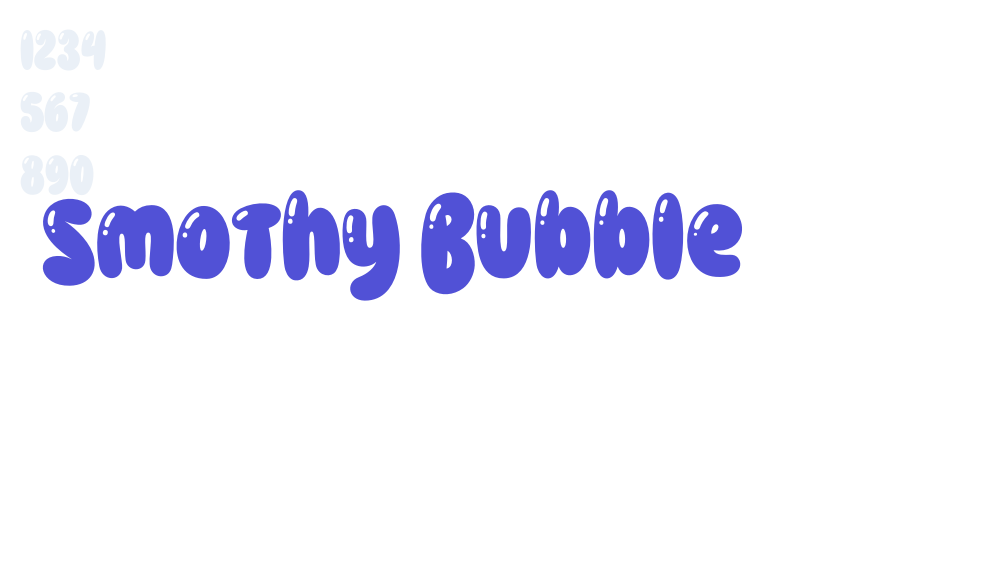 Smothy Bubble-font-download