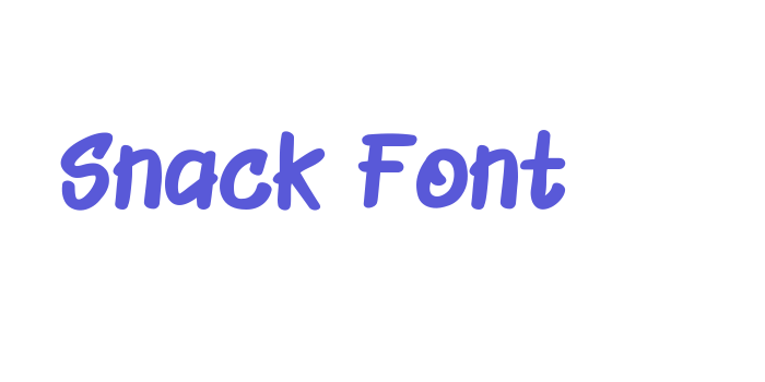 Snack Font Font