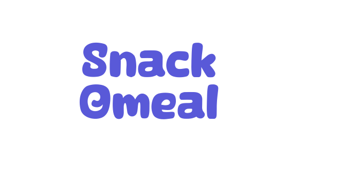 Snack Omeal Font Download