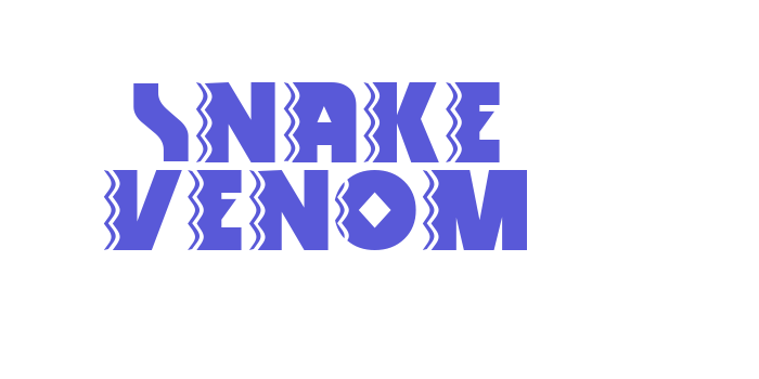 Snake Venom Font Download