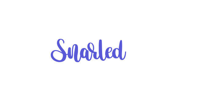 Snarled Font Download