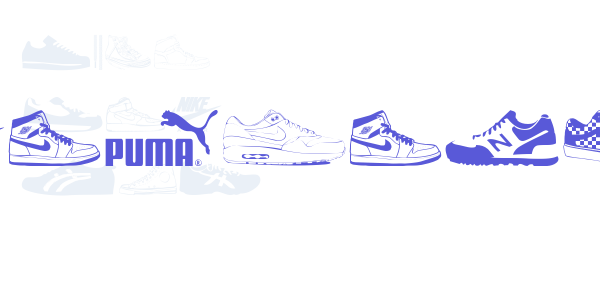 Sneakers font free