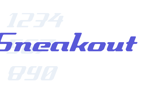 Sneakout Font Download