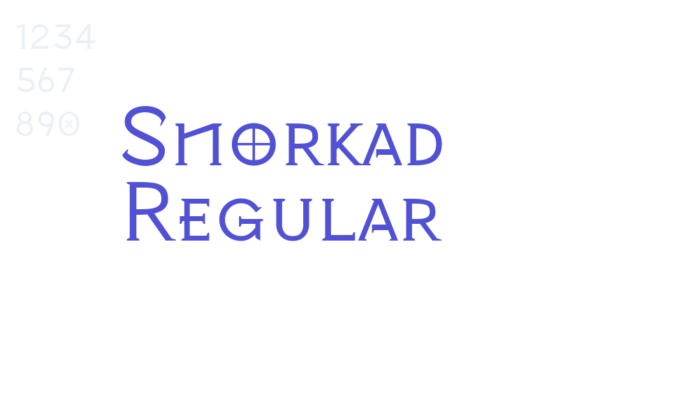 Snorkad Regular-font-download