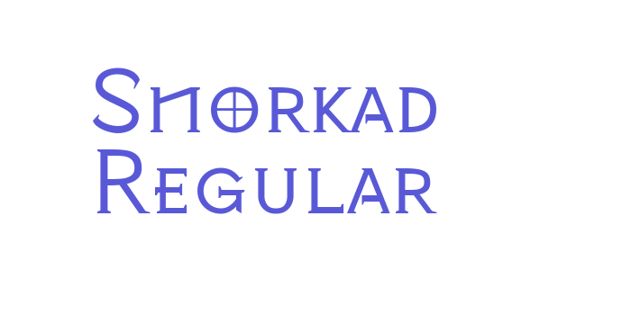 Snorkad Regular Font