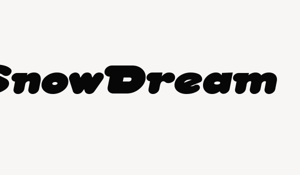 SnowDream Font