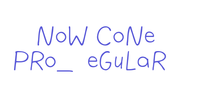 Snow Cone Pro_Regular Font Download