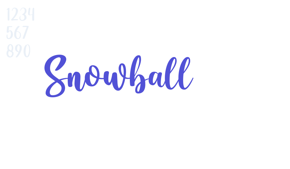 Snowball-font-download