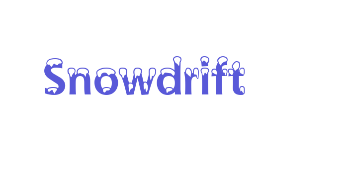 Snowdrift Font Download